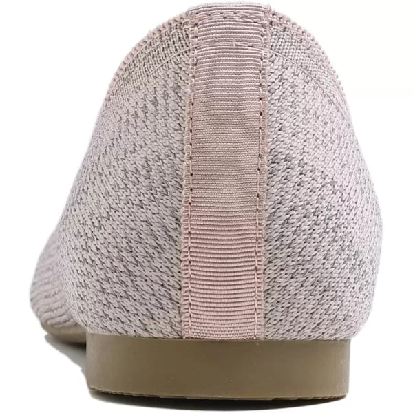 Feversole Women's Woven Fashion Breathable Knit Flat Shoes