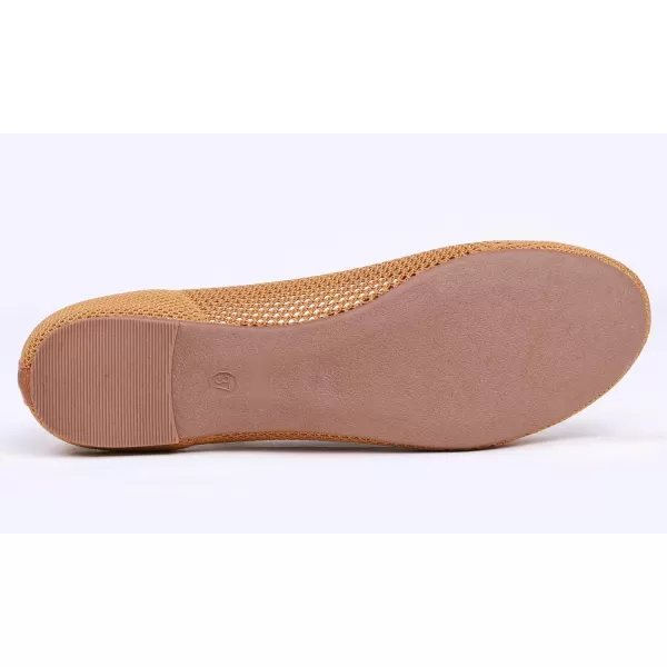 Feversole Women's Woven Fashion Breathable Knit Flat Shoes