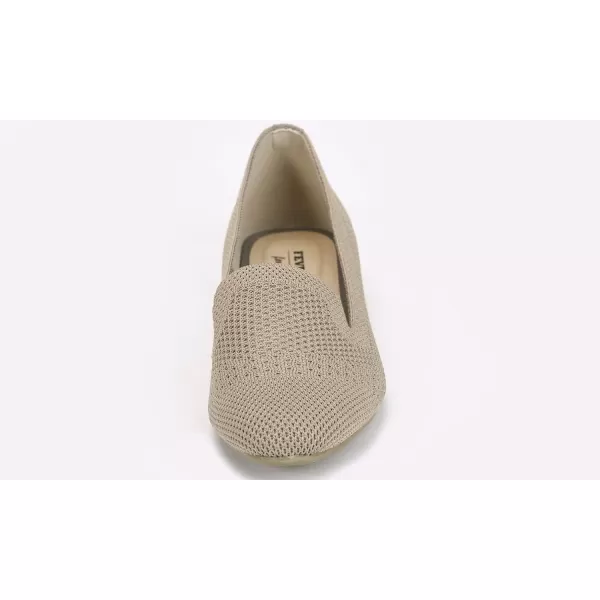 Feversole Women's Woven Fashion Breathable Knit Flat Shoes