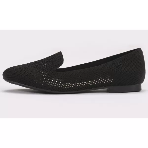 Feversole Women's Woven Fashion Breathable Knit Flat Shoes