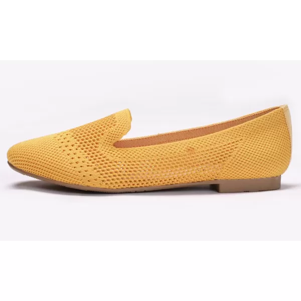 Feversole Women's Woven Fashion Breathable Knit Flat Shoes