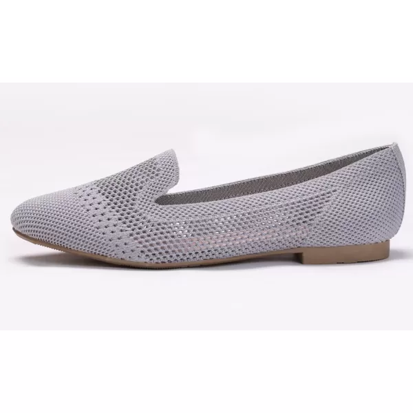 Feversole Women's Woven Fashion Breathable Knit Flat Shoes