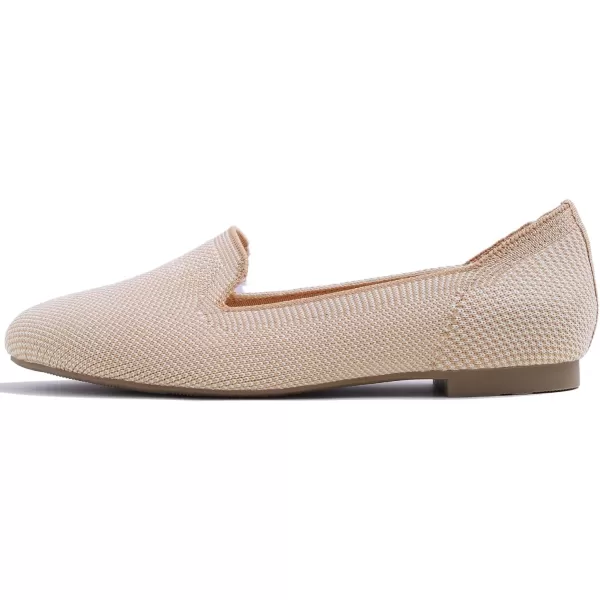 Feversole Women's Woven Fashion Breathable Knit Flat Shoes