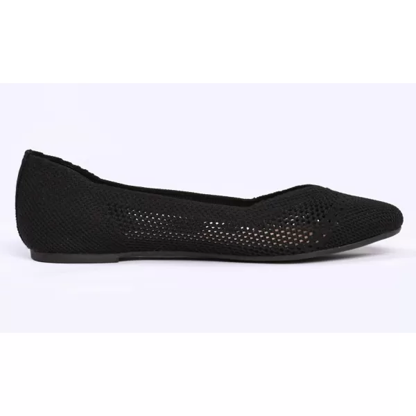 Feversole Women's Woven Fashion Breathable Knit Flat Shoes