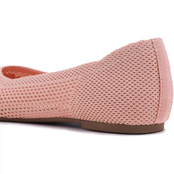 Feversole Women's Woven Fashion Breathable Knit Flat Shoes