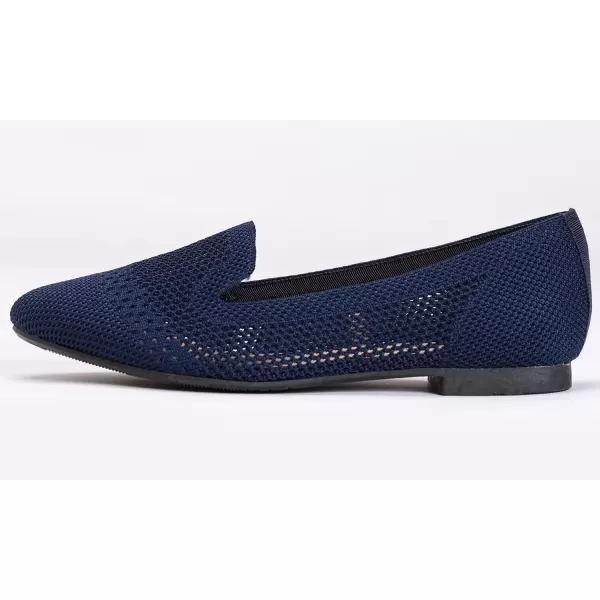 Feversole Women's Woven Fashion Breathable Knit Flat Shoes