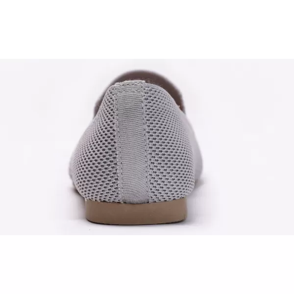 Feversole Women's Woven Fashion Breathable Knit Flat Shoes