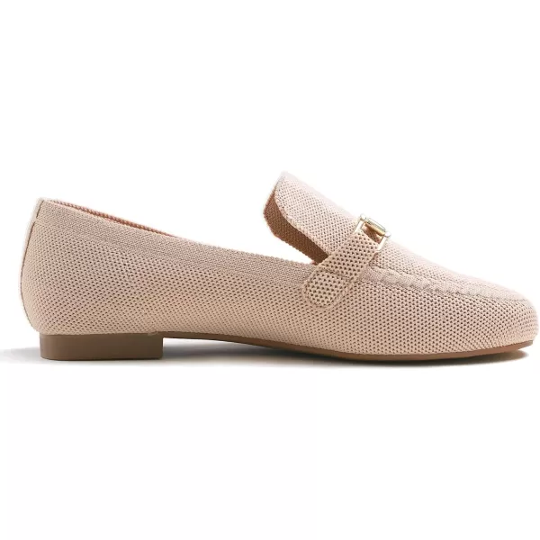 Feversole Women's Woven Fashion Breathable Knit Flat Shoes