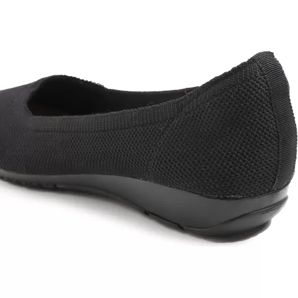 Feversole Women's Woven Fashion Breathable Knit Flat Shoes