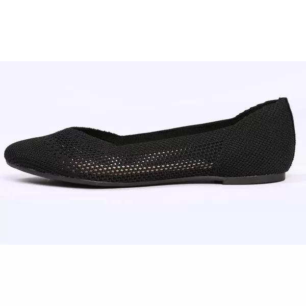 Feversole Women's Woven Fashion Breathable Knit Flat Shoes