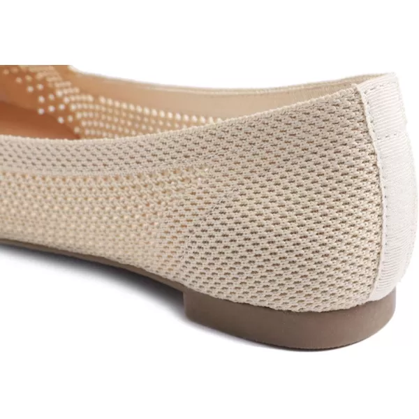 Feversole Women's Woven Fashion Breathable Knit Flat Shoes