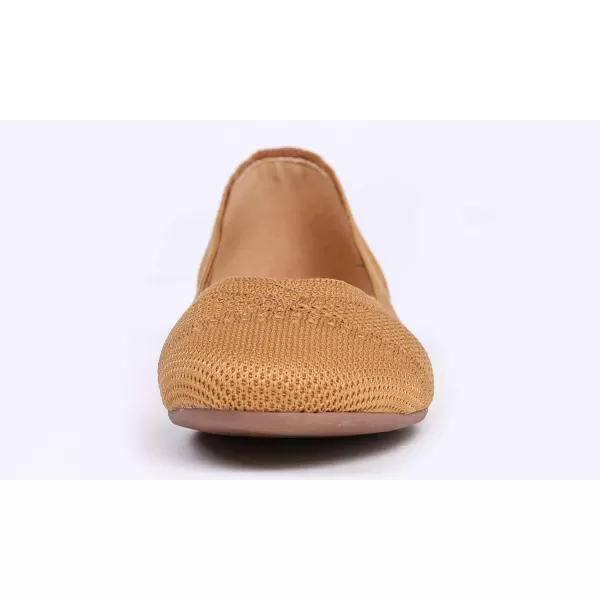 Feversole Women's Woven Fashion Breathable Knit Flat Shoes