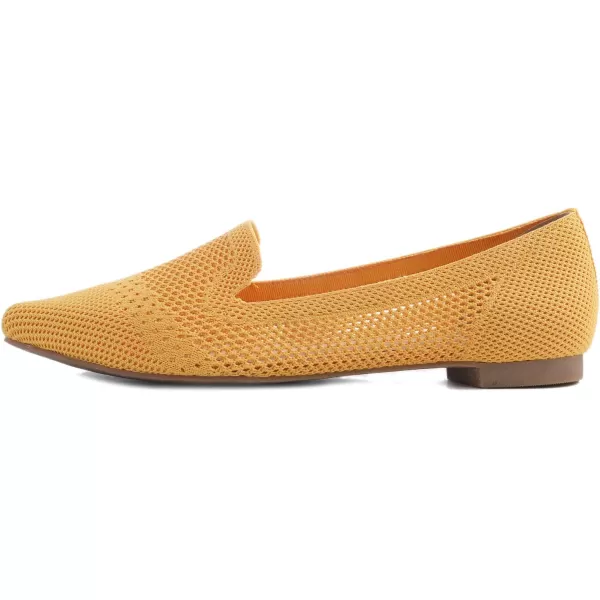 Feversole Women's Woven Fashion Breathable Knit Flat Shoes