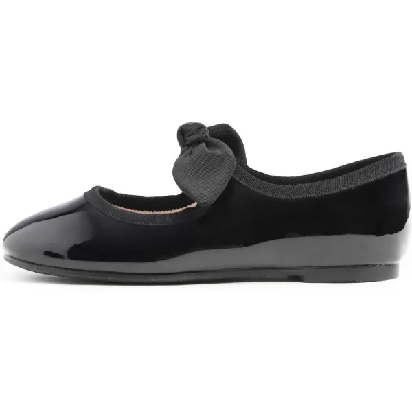FEVERSOLE Girls Cute Dress Mary Jane Shoes Little Kids Casual Buckle Strap Flats