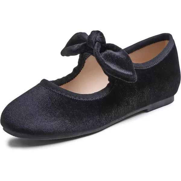FEVERSOLE Girls Cute Dress Mary Jane Shoes Little Kids Casual Buckle Strap Flats