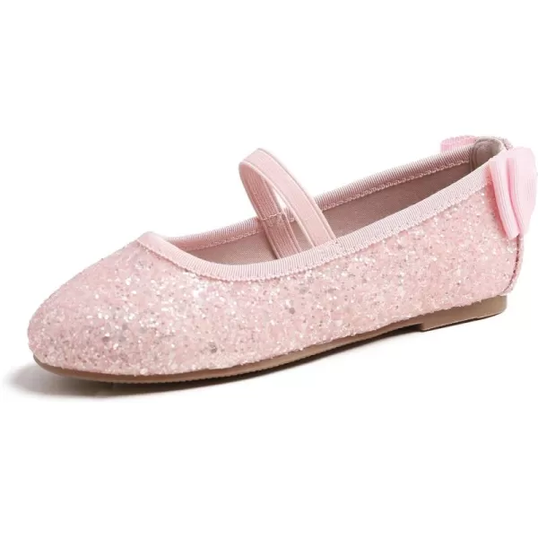 FEVERSOLE Girls Cute Dress Mary Jane Shoes Little Kids Casual Buckle Strap Flats