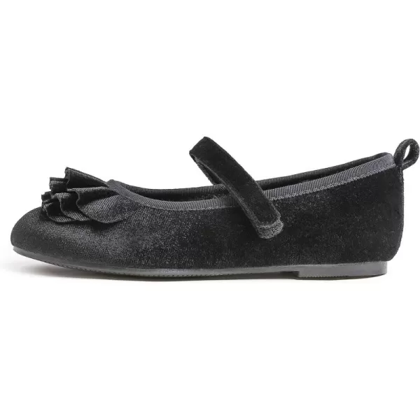 FEVERSOLE Girls Cute Dress Mary Jane Shoes Little Kids Casual Buckle Strap Flats