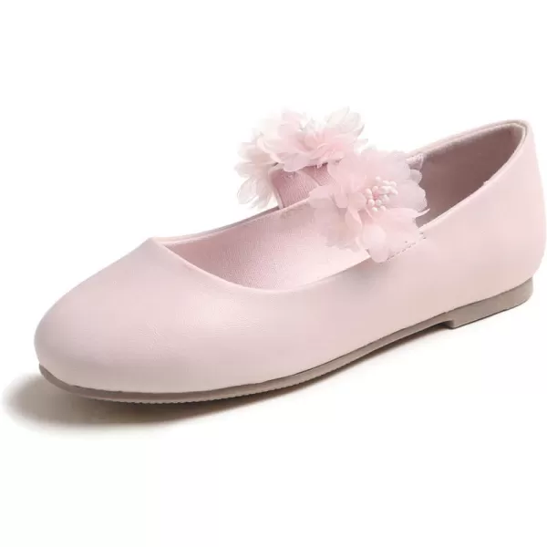FEVERSOLE Girls Cute Dress Mary Jane Shoes Little Kids Casual Buckle Strap Flats