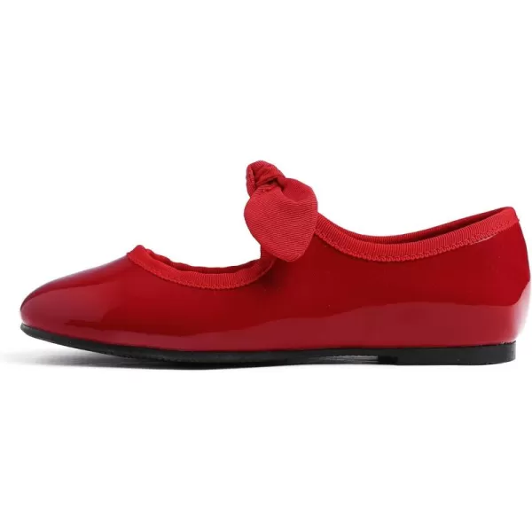 FEVERSOLE Girls Cute Dress Mary Jane Shoes Little Kids Casual Buckle Strap Flats
