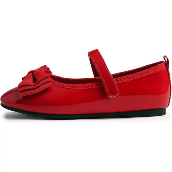 FEVERSOLE Girls Cute Dress Mary Jane Shoes Soft Party Holiday Ballet Flats
