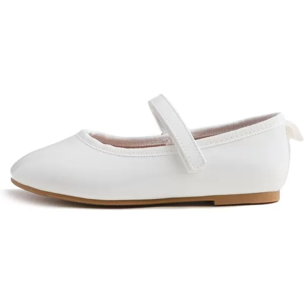 FEVERSOLE Girls Cute Dress Mary Jane Shoes Soft Party Holiday Ballet Flats