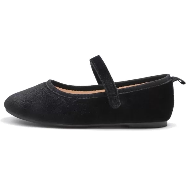 FEVERSOLE Girls Cute Dress Mary Jane Shoes Soft Party Holiday Ballet Flats