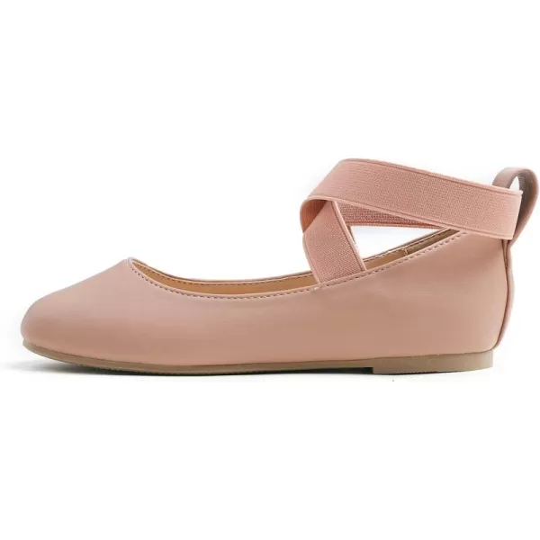 FEVERSOLE Girls Cute Dress Mary Jane Shoes Soft Party Holiday Ballet Flats