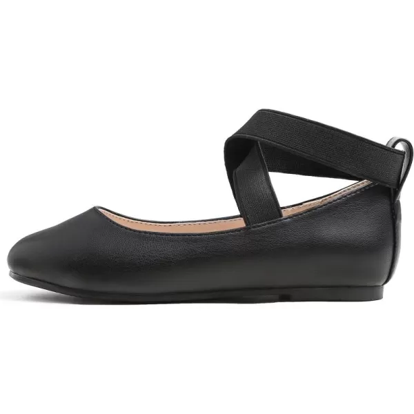 FEVERSOLE Girls Cute Dress Mary Jane Shoes Soft Party Holiday Ballet Flats