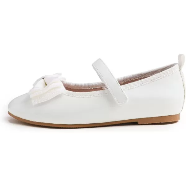 FEVERSOLE Girls Cute Dress Mary Jane Shoes Soft Party Holiday Ballet Flats