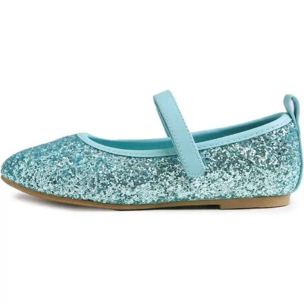 FEVERSOLE Girls Cute Dress Mary Jane Shoes Soft Party Holiday Ballet Flats