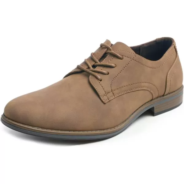 FEVERSOLE Men's Classic Dress Oxford Vegan Leather Casual Derby Shoes