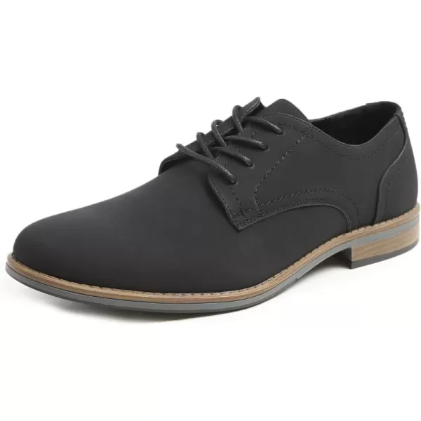 FEVERSOLE Men's Classic Dress Oxford Vegan Leather Casual Derby Shoes