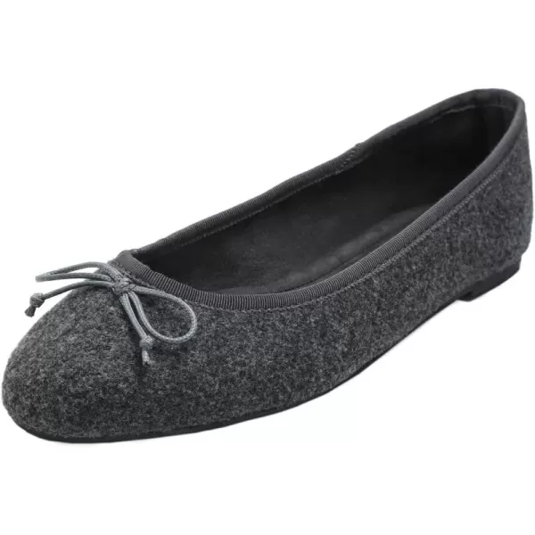 FEVERSOLE Women's Bow Tie Fashion Dress Slip On Shoes Round Toe Ballet Flat