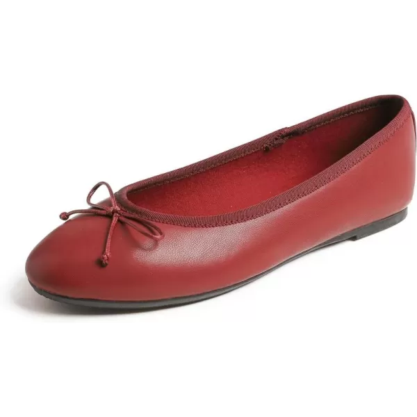 FEVERSOLE Women's Bow Tie Fashion Dress Slip On Shoes Round Toe Ballet Flat