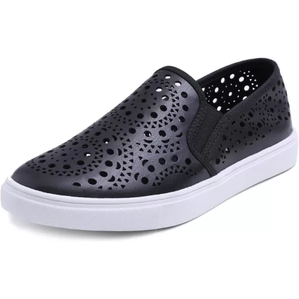 FEVERSOLE Women's Casual Slip On Sneaker Comfort Walking Loafer Flats