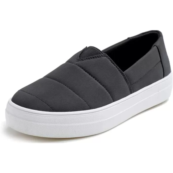 FEVERSOLE Women's Casual Slip On Sneaker Comfort Walking Loafer Flats