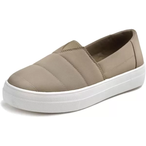 FEVERSOLE Women's Casual Slip On Sneaker Comfort Walking Loafer Flats