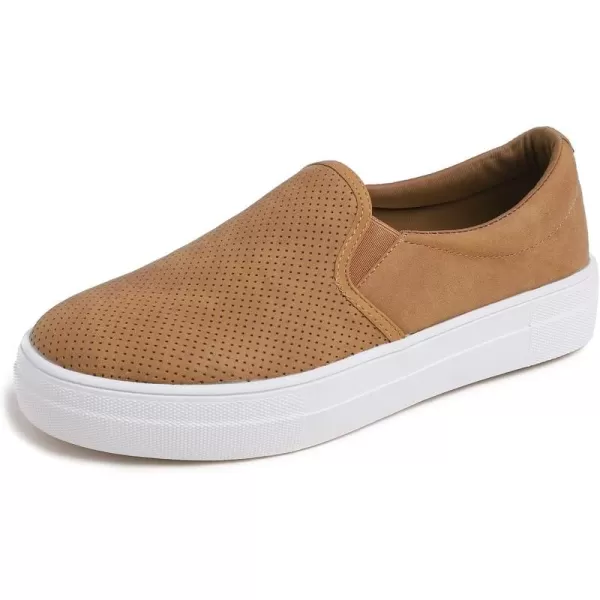 FEVERSOLE Women's Casual Slip On Sneaker Comfort Walking Loafer Flats