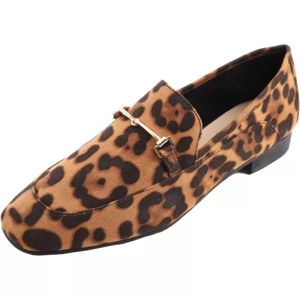 FEVERSOLE Women's Fashion Dress Comfort Low Heel Office Penny Loafer Flats