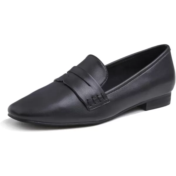 FEVERSOLE Women's Fashion Dress Comfort Low Heel Office Penny Loafer Flats