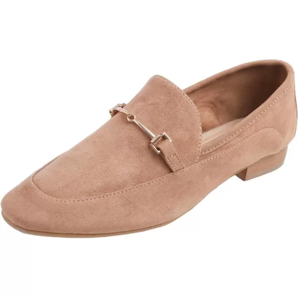 FEVERSOLE Women's Fashion Dress Comfort Low Heel Office Penny Loafer Flats