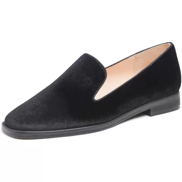 FEVERSOLE Women's Fashion Dress Comfort Low Heel Office Penny Loafer Flats