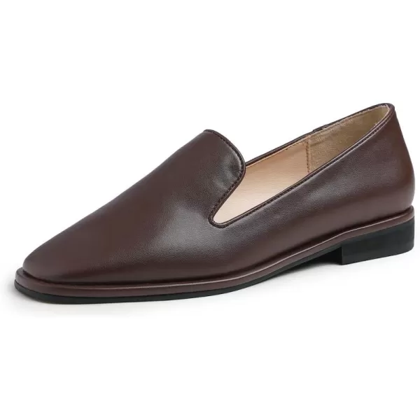 FEVERSOLE Women's Fashion Dress Comfort Low Heel Office Penny Loafer Flats
