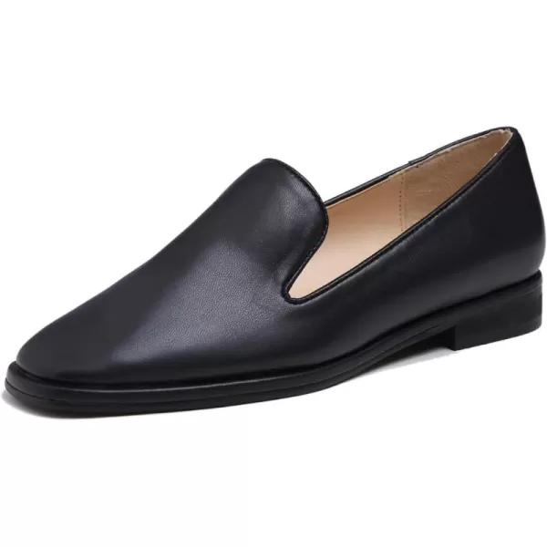 FEVERSOLE Women's Fashion Dress Comfort Low Heel Office Penny Loafer Flats