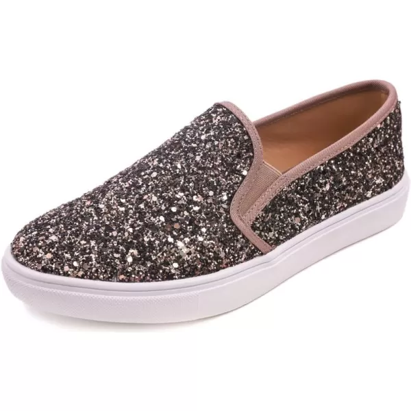 FEVERSOLE Women's Fashion Slip-On Sneaker Casual Flat Loafers