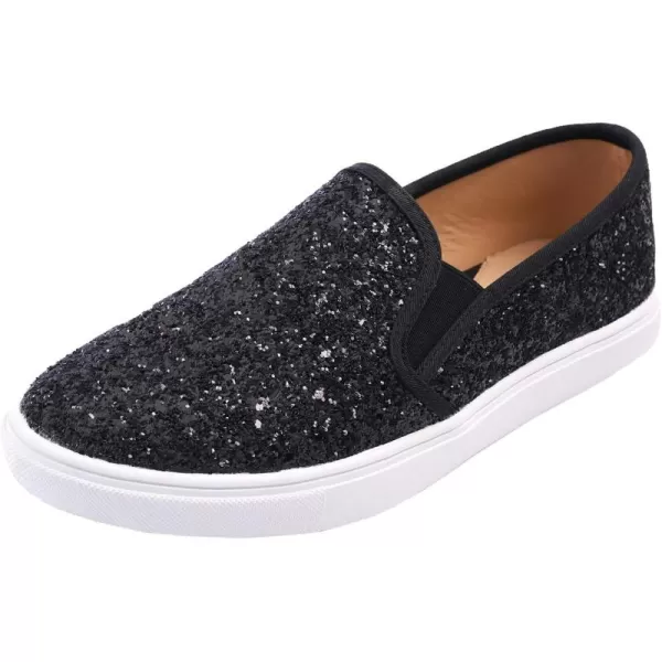 FEVERSOLE Women's Fashion Slip-On Sneaker Casual Flat Loafers