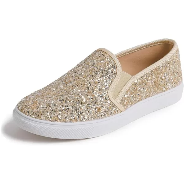FEVERSOLE Women's Fashion Slip-On Sneaker Casual Flat Loafers