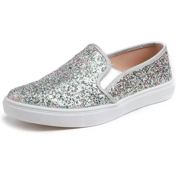 FEVERSOLE Women's Fashion Slip-On Sneaker Casual Flat Loafers