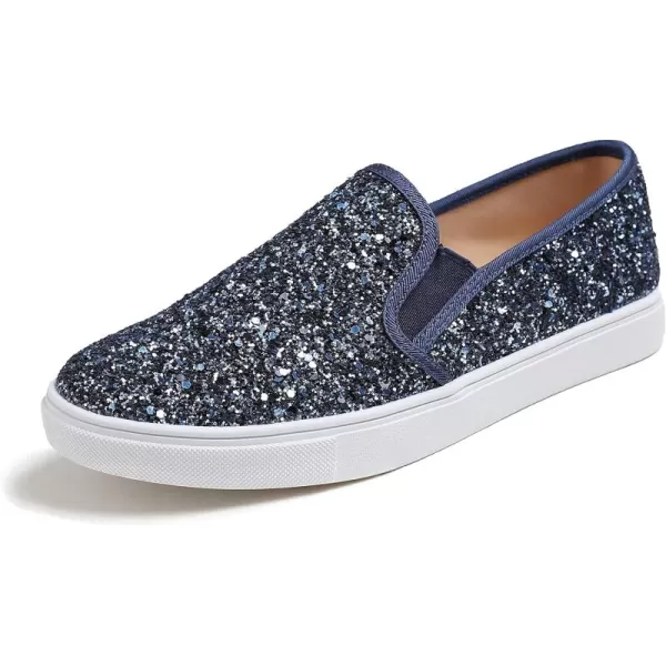 FEVERSOLE Women's Fashion Slip-On Sneaker Casual Flat Loafers