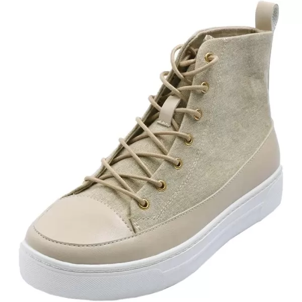 FEVERSOLE Women's Featured PU Leather Colorful Lace-Up Sneaker